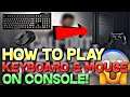 *EASY* HOW TO PLAY KEYBOARD AND MOUSE ON CONSOLE! (XBOX/PS4)