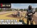 Fastest Crack-A-Book Run EVER | 7 Days to Die | Alpha 18 Gameplay | E48