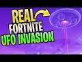 FORTNITE🛸REAL UFO INVASION In Save The World👽New Invasion Wargames Simulation