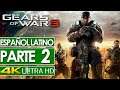 Gears of War 3 Campaña Español Latino Gameplay Parte 2 🎮 SIN COMENTAR (4K)