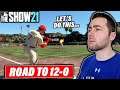 I AM DETERMINED TO GO 12-0 IN MLB THE SHOW 21 BATTLE ROYALE...