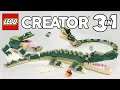 LEGO Creator 3 in 1 Crocodile ALL THREE BUILDS (31121) - 2021 Set Review