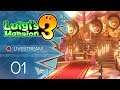 Luigi's Mansion 3 [Blind/Livestream] - #01 - Geschenkter Urlaub