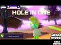Mario golf super rush peach’s hole in one animation in slow motion effects+green lowers