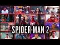 Marvel's Spider-Man 2 Reveal Trailer Reactions Mashup