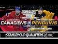 NHL PS4.2020 STANLEY CUP PLAYOFF QUALIFIER BEST OF 5 SERIES GAME 1 EAST CANADIENS VS PENGUINS.8.1.20