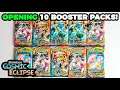 Opening 10 Pokemon Cosmic Eclipse Booster Packs!