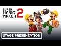 Super Mario Maker 2 Gameplay Full Treehouse Presentation Pt. 3 - E3 2019