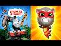 Thomas & Friends: Adventures Vs. Talking Tom Hero Dash (iOS Games)