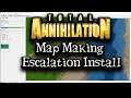 Total Annihilation - Map editor tutorial & Escalation install