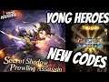Yong Heroes New Gift Codes May 9 2021 I New Redeem Codes Yong Heroes 2021