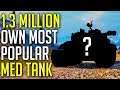 1.3 Million Players Own The Most Popular Medium Tank in World of Tanks: Bat.-Chatillon 25t