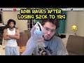 Adin RAGES & BREAKS Controller After Losing $20,000 To YRG on Splitgate 😂