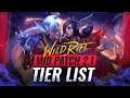 BEST Champions TIER List -  Mid Patch 2.1 Wild Rift (LoL Mobile)