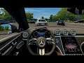 City Car Driving - Mercedes Benz C300 W206 | Steering wheel gameplay [CCD]