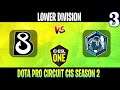 ESL One DPC CIS | B8 vs Prosti Esli Game 3 | Bo3 | Lower Division | DOTA 2 LIVE