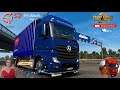 Euro Truck Simulator 2 (1.38) Mercedes Actros MP4 BDF Container Berlin Germany + DLC's & Mods