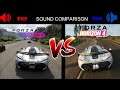 FORZA HORIZON 5 VS FORZA HORIZON 4 || EARLY CARS SOUND TEST COMPARISON ||