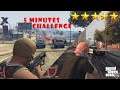 GTA V scaping 5 stars police in less than 5 mins || GTA 5 Minutes challenge with VRgaming