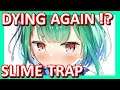 【Hololive】Rushia: DYING to Slime Trap AGAIN !?【Minecraft】【Eng Sub】