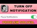 How To Turn Off Notification On Clubhouse || Off your notification on clubhouse account