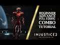 Injustice 2 FLASH Combo Tutorial ( Full String | High Damage )