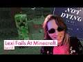 LEXI FAILS AT MINECRAFT well sort of | LexiCraft Episode 1