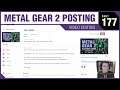 METAL GEAR 2 POSTING - Video Editing - PART 177