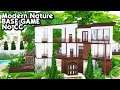 Modern Nature House - The Sims 4 Speed Build | BASE GAME - No CC