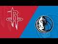 NBA 21 | Houston Rockets vs Dallas Mavericks - Simulation - CPU vs CPU