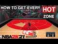 NBA2k21 HOW TO GET EVERY HOTSPOT + EVERY SHOOTING BADGE * MUST WATCH *
