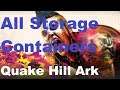 RAGE 2 - Quake Hill Ark - All Storage Containers, Datapad & Chests