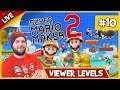 🔴 Super Mario Maker 2 - Viewer Levels, Endless Mode & Some Multiplayer! - LIVE STREAM [#10]