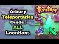 TEMTEM Arbury Teleportation Guide - How to find ALL the fast travel points in Arbury