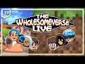 The Wholesomeverse Live: War & Craft | Worms W.M.D & Minecraft