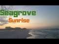 Walking Down Seagrove Beach During Sunrise! Awesome Views over Eastern Lake!