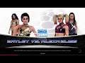 WWE 2K20 Heel Bayley VS Alexa Bliss 1 VS 1 Match