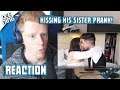 Youtuber Kisses His Actual Sister Prank Reaction