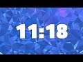 11 MINUTES AND 18 SECONDS TIMER COUNTDOWN [678 seconds - 11:18]