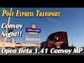 American Truck Simulator - Convoy Night with ATS Beta 1.41 and Convoy MP