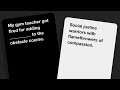 Cards Against Humanity w/ The Dream Team