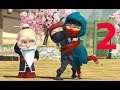 Clumsy Ninja - Gameplay Walkthrough Part 2 - Level 3-4-5 | BuddyFun