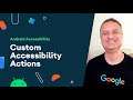 Custom Accessibility actions: Swipe to archive - Accessibility on Android