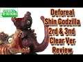 Deforeal Shin Godzilla 2nd Form and 3rd Form Clear Ver Review