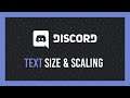 Discord: Change text size & Scaling | Accessibilty guide