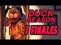 Duck Season TODOS LOS 7 FINALES | GUIA y SECRETOS en Español
