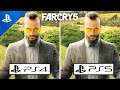Far cry 5 PS5 VS PS4 Graphics Comparison Gameplay 4K/PlayStation 5 VS PlayStation 4