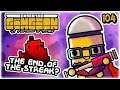 Jammed Chicken vs. My Streak | Part 104 | Let's Play: Enter the Gungeon: Farewell to Arms | HD