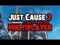 Just Cause 3 Multiplayer Shenanigans #2 - Doom Fortress and races