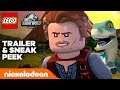 LEGO Jurassic World 🦕 OFFICIAL TRAILER + Sneak Peek | Nick